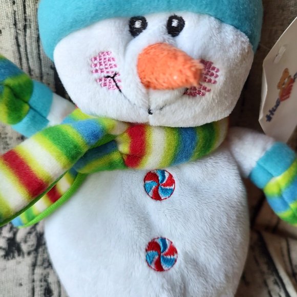 Hugfun Soft Adorable Plush Toy Snowman - NWT - Picture 3 of 7